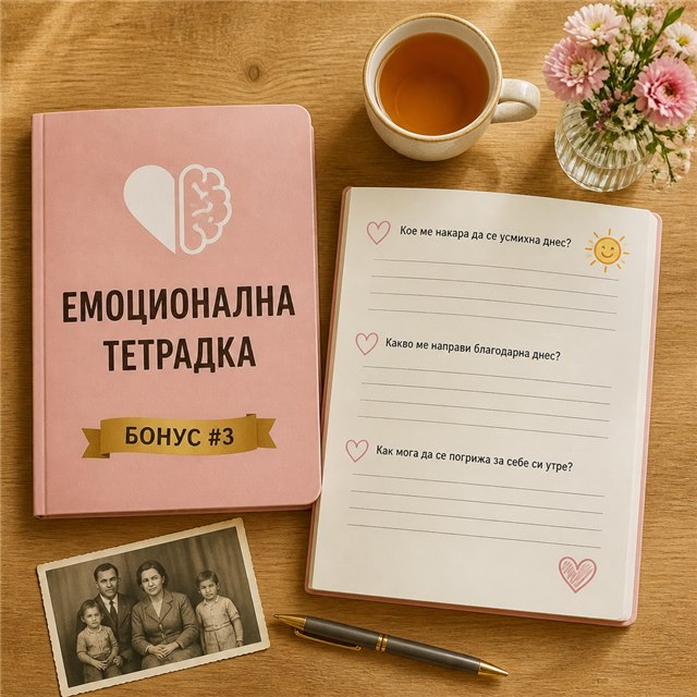 БОНУС #3 — Емоционална тетрадка