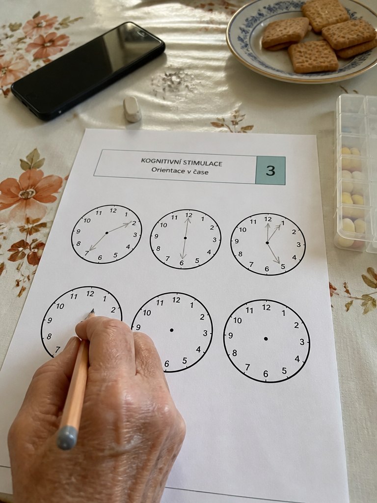 Vyřešené cvičení – hodiny a orientace
