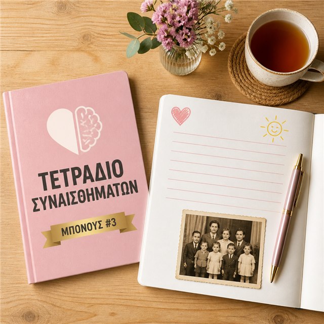 ΜΠΟΝΟΥΣ #3 — Τετράδιο συναισθημάτων